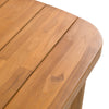Renava Kamari Outdoor Natural Teak Dining Table Model VGEF-LAREDO-DT