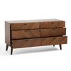 Kamela- Modern Walnut Dresser