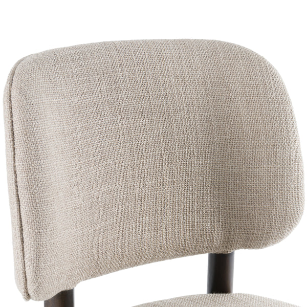 Modrest Kathy Modern Beige Fabric & Oak Dining Side Chair (Set Of 2) Model VGMY-3750-SC-BGE