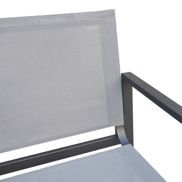 Renava Kayak Modern Charcoal Outdoor Bar Stool Model VGGERH-AGEAN-BS-GRY-2