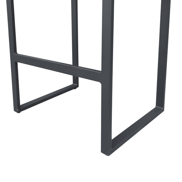 Renava Kayak Modern Charcoal Outdoor Bar Stool Model VGGERH-AGEAN-BS-GRY-2
