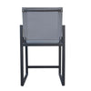 Kayak Modern Dark Charcoal Outdoor Counter Stool