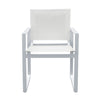 Renava Kayak Modern White Outdoor Dining Armchair (Set Of 2) Model VGGERHAGEAN-WHT