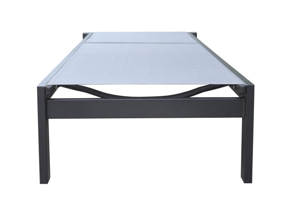 Renava Kayak Modern Charcoal Outdoor Chaise Lounge Model VGGEAGEAN-GRY