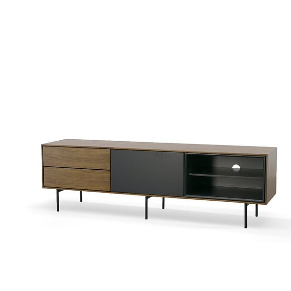 Modrest Kenny Modrest Walnut & Grey Tv Stand Model VGMABH-498