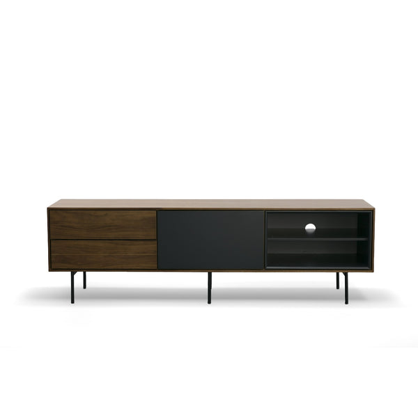 Modrest Kenny Modrest Walnut & Grey Tv Stand Model VGMABH-498