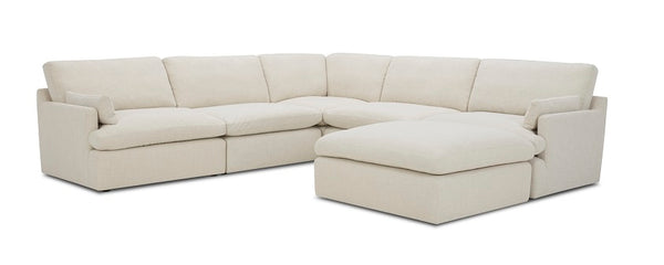 Divani Casa Danica Modern Beige Sectional SofaModel VGKK-KF2650-BGE-SECT
