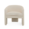 Modrest Khan Modern Off White Fabric Accent Chair Model VGOD-ZW-21102-CH
