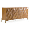 Killeen Modern Gold + Walnut Buffet