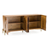 Killeen Modern Gold + Walnut Buffet