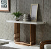 Modrest Kingsley Modern Marble & Rosegold Console Table Model VGVCK8933