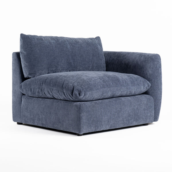 Divani Casa Kinsey Modern Blue Fabric Modular Sectional Sofa Model VGKK-KF.8035-SECT-NAVY