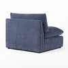 Divani Casa Kinsey Modern Blue Fabric Modular Right Facing Seat Model VGKK-KF.8035-RAF1.5-NAVY