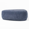 Divani Casa Kinsey Modern Blue Large River Rock Ottoman Model VGKK-KF.D2015-LRG-NAVY