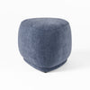 Divani Casa Kinsey Modern Blue Small River Rock Ottoman Model VGKK-KF.D2015-SML-NAVY