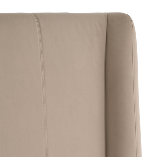 Kiro Modern Tan Fabric Bed