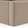 Kiro Modern Tan Fabric Bed