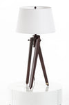 Modrest Della White And Wood Table Lamp Model VGKRKM009T