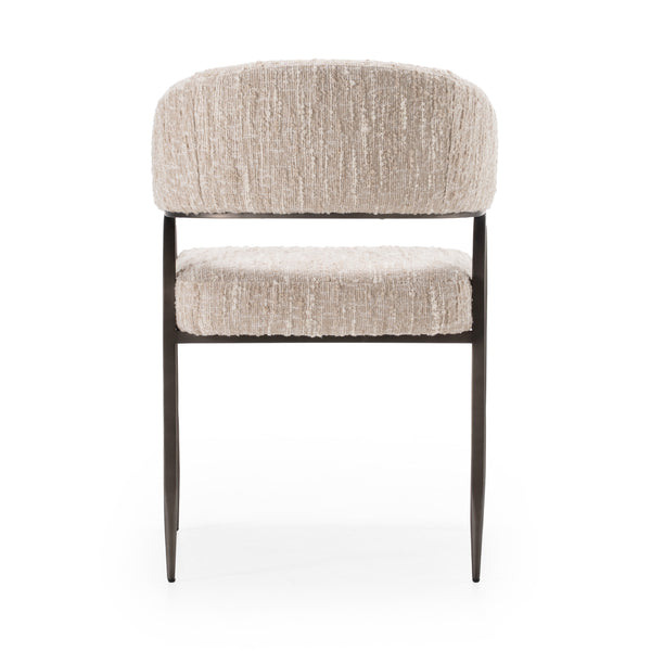 Modrest Kobe Modern Beige Fabric Dining Chair Model VGOD-ZW-24068-BGE