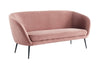 Koeing Modern Coral Fabric Sofa