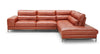 Divani Casa Kudos Modern Cognac Raf Chaise Sectional Sofa Model VGKK5309-RAF-SECT
