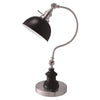 Furniture of America Briar Stain Nickel Industrial Table Lamp Model L731180SV-T