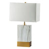 Furniture of America Faith White/Gold Contemporary Table Lamp Model L731197-GL
