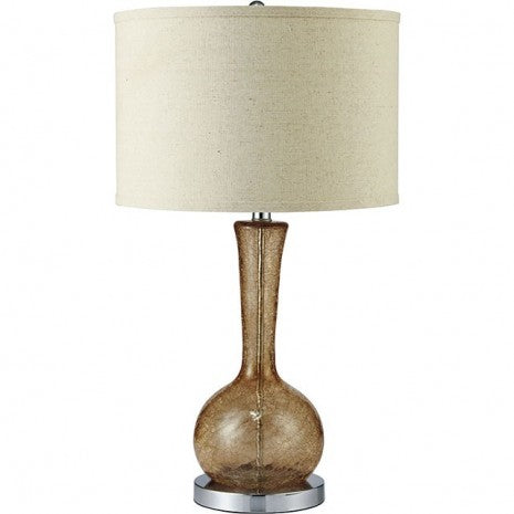Furniture of America Rachel Amber Contemporary Table Lamp Model L731208