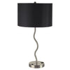 Furniture of America Sprig Black Contemporary Table Lamp (2/Box) Model L76224T-BK-2PK