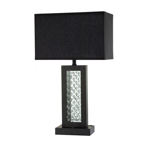 Furniture of America Abbi Black Contemporary Table Lamp Model L76389BK
