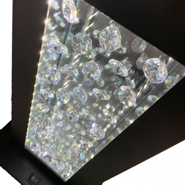 Furniture of America Abbi Black Contemporary Table Lamp Model L76389BK