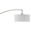 Furniture of America Jess Brushed Steel Contemporary Arch Lamp Model L76931SN