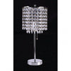 Furniture of America Perla Chrome Glam Table Lamp Model L78135C