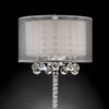Furniture of America Lila Silver Glam Table Lamp Model L9149T