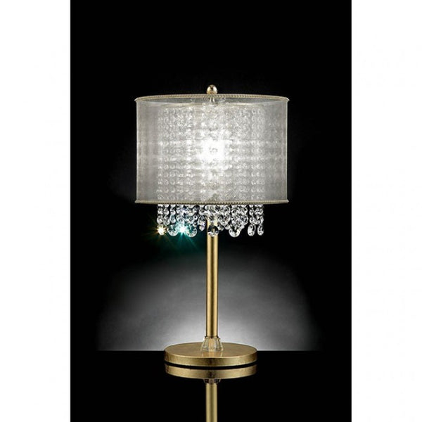 Furniture of America Ana Gold Glam Table Lamp Model L9154T