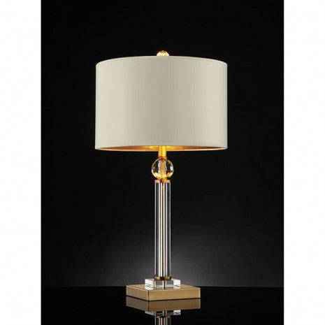 Furniture of America Charis Gold/Ivory Contemporary Table Lamp Model L9161T