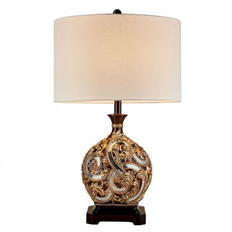 Furniture of America Guadalupe Gold/Brown Traditional Table Lamp Model L9294T