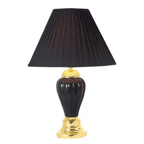 Furniture of America Light Black Transitional Table Lamp (6/Box) Model L94101BK-6PK