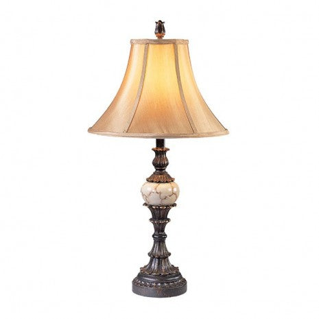 Furniture of America Rosalie Antique Black Traditional Table Lamp (2/Box) Model L94161T-2PK