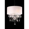 Furniture of America Sophy White/Chrome Traditional Ceiling Lamp Model L95109H