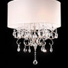 Furniture of America Sophy White/Chrome Traditional Ceiling Lamp Model L95109H