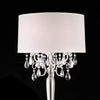 Furniture of America Sophy White/Chrome Traditional Table Lamp Model L95109T