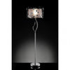 Furniture of America Elva Silver/Chrome Glam Floor Lamp Model L95121F