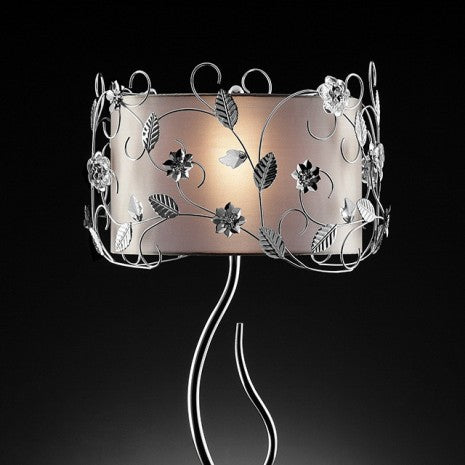 Furniture of America Elva Silver/Chrome Glam Table Lamp Model L95121T