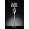 Furniture of America Arya Black/Chrome Glam Floor Lamp Model L95123F