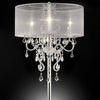 Furniture of America Rigel Silver Glam Table Lamp Model L9720T