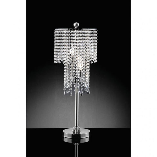 Furniture of America Alrai Clear Glam Table Lamp Model L9721T