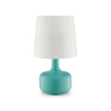 Furniture of America Farah Teal Contemporary Table Lamp Model L9819TL