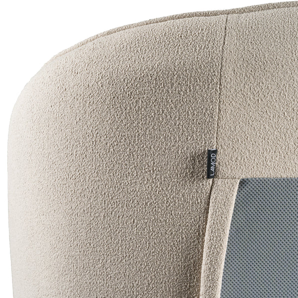 Modrest Lambert Modern Beige Fabric Upholstered Bed Model VGEVA149-BGE-BED-01