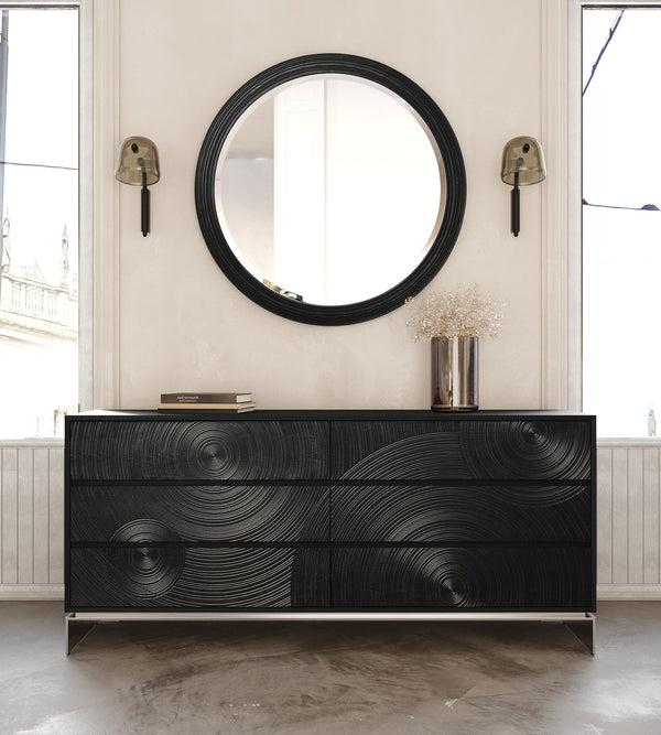Lamod Cirque Modern Black Ash Dresser Model VGVC-J2368-D
